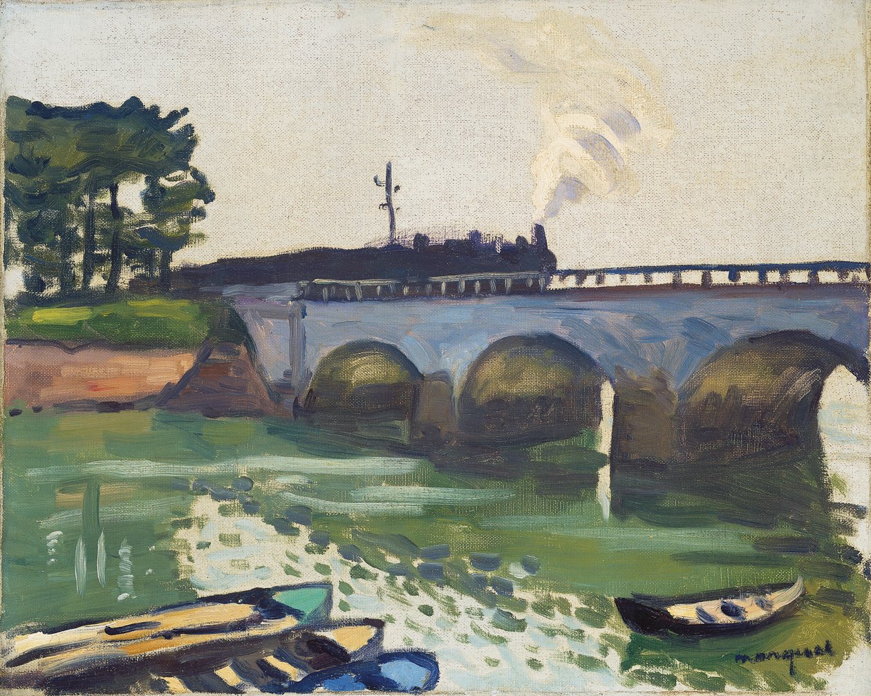 Silta Saint-Jean-de-Luzissa tekijältä Albert Marquet