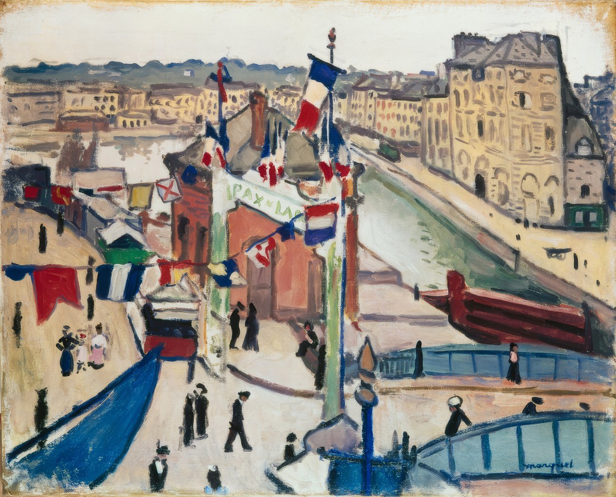 Der 14. Juli Le Havressa tekijältä Albert Marquet