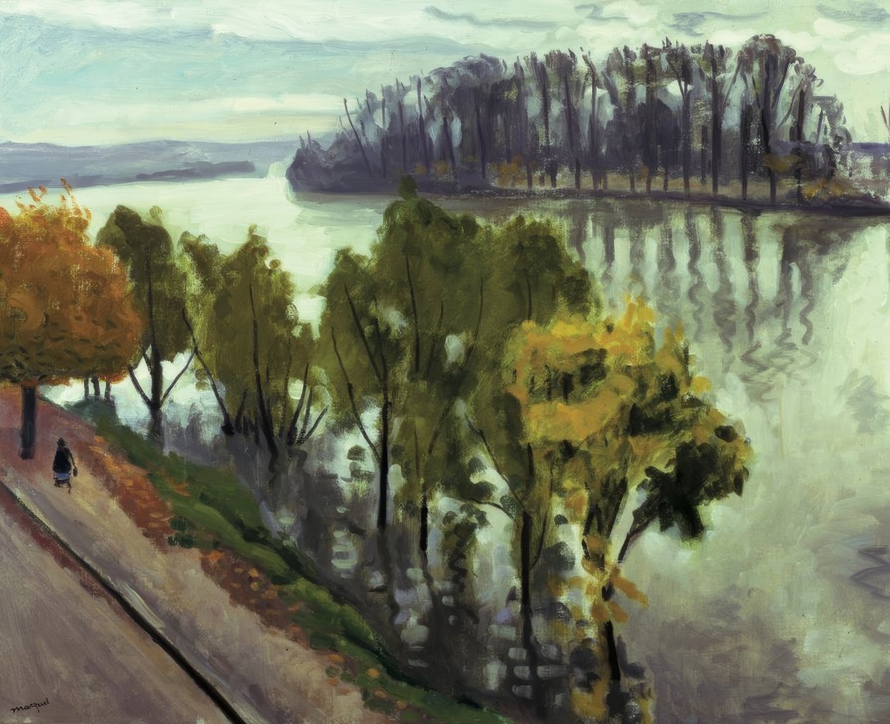 Seine-joki kulkee Fretten läpi tekijältä Albert Marquet