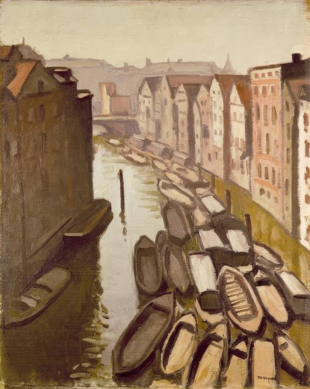 Laivasto Hampurissa tekijältä Albert Marquet
