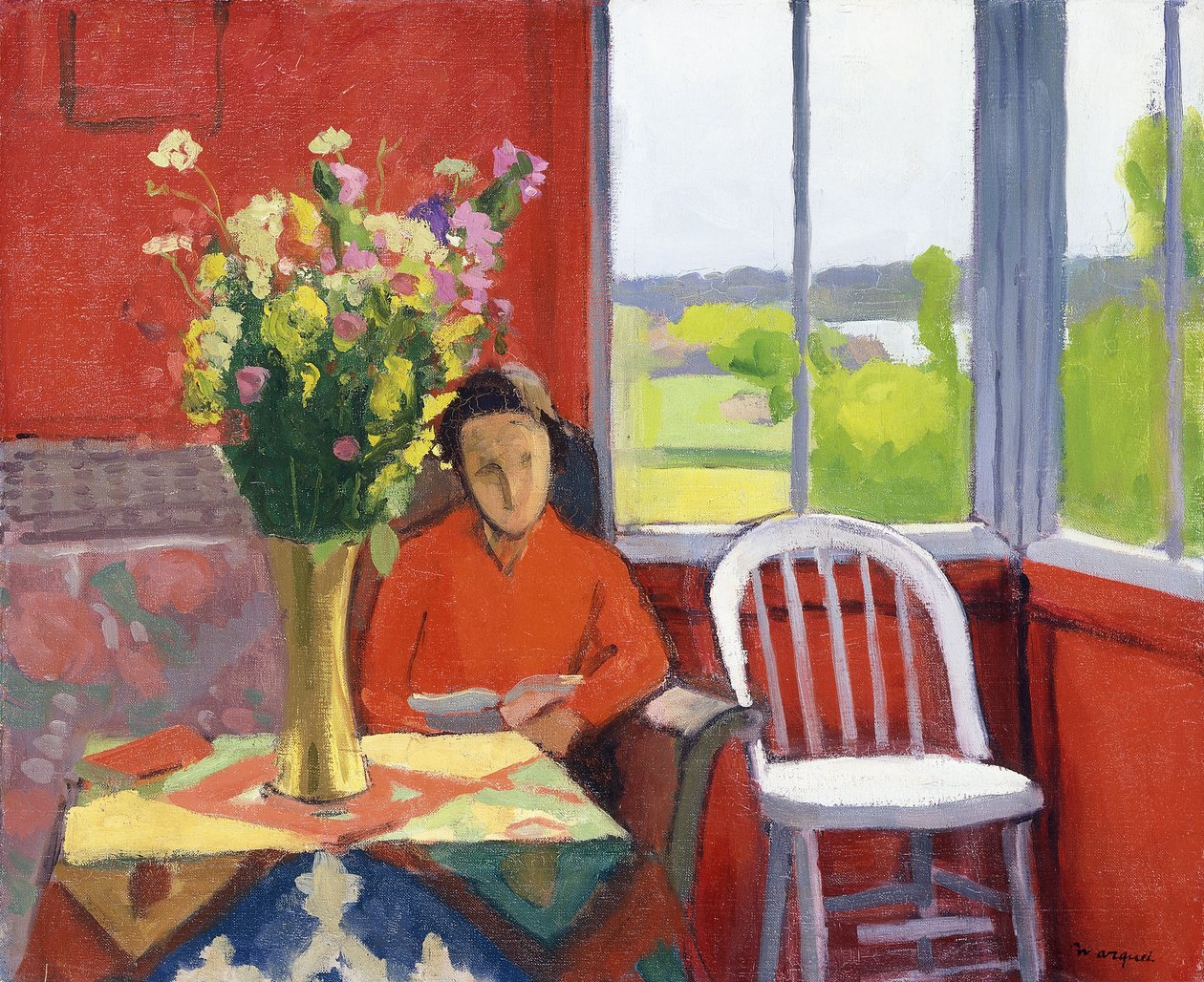 Sisustus Hesnesissä, Norjassa tekijältä Albert Marquet