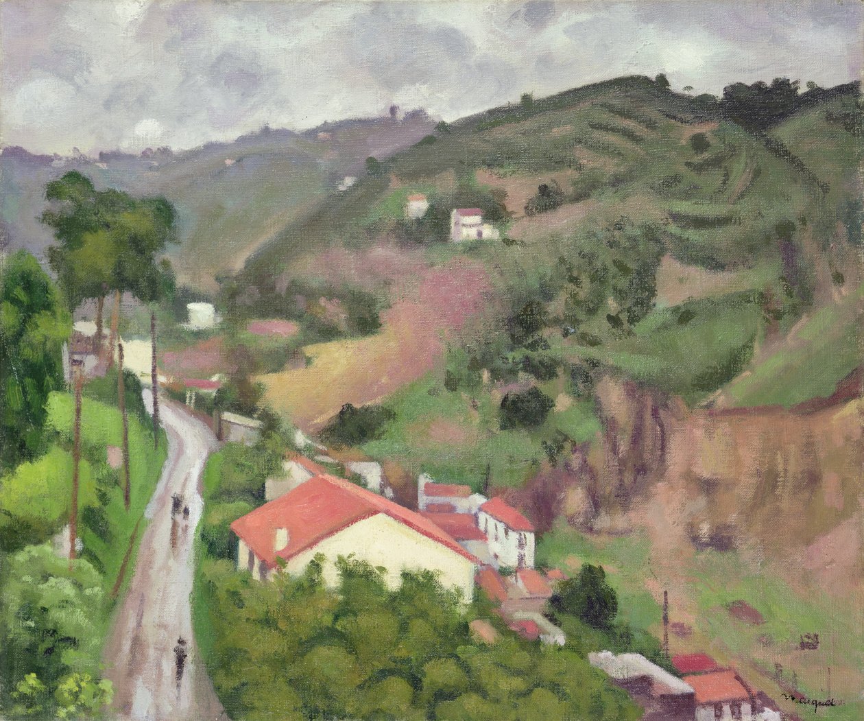 La Pluie, Mont Plaisant tekijältä Albert Marquet