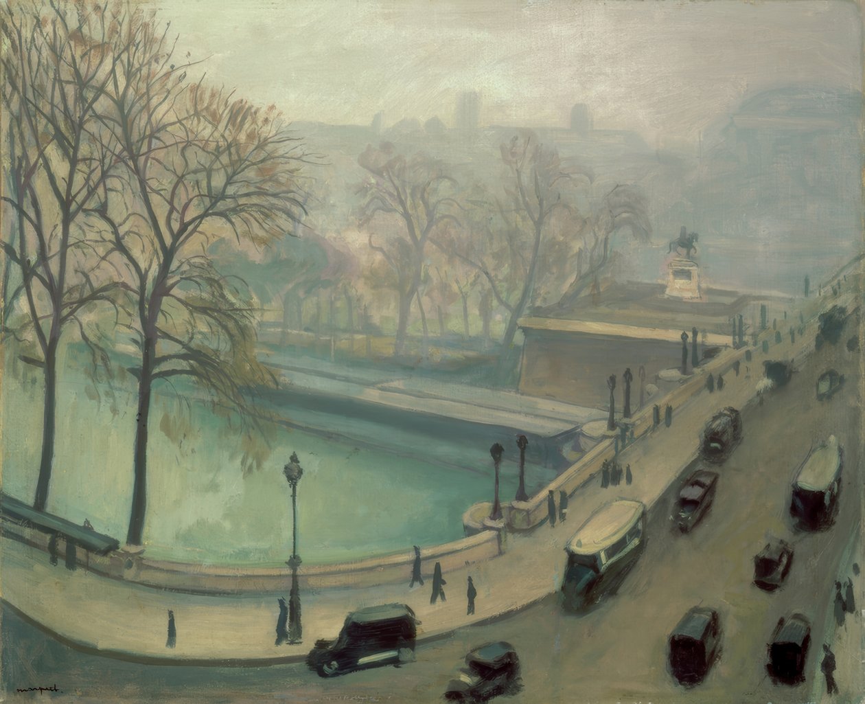 Pont Neuf Pariisissa tekijältä Albert Marquet