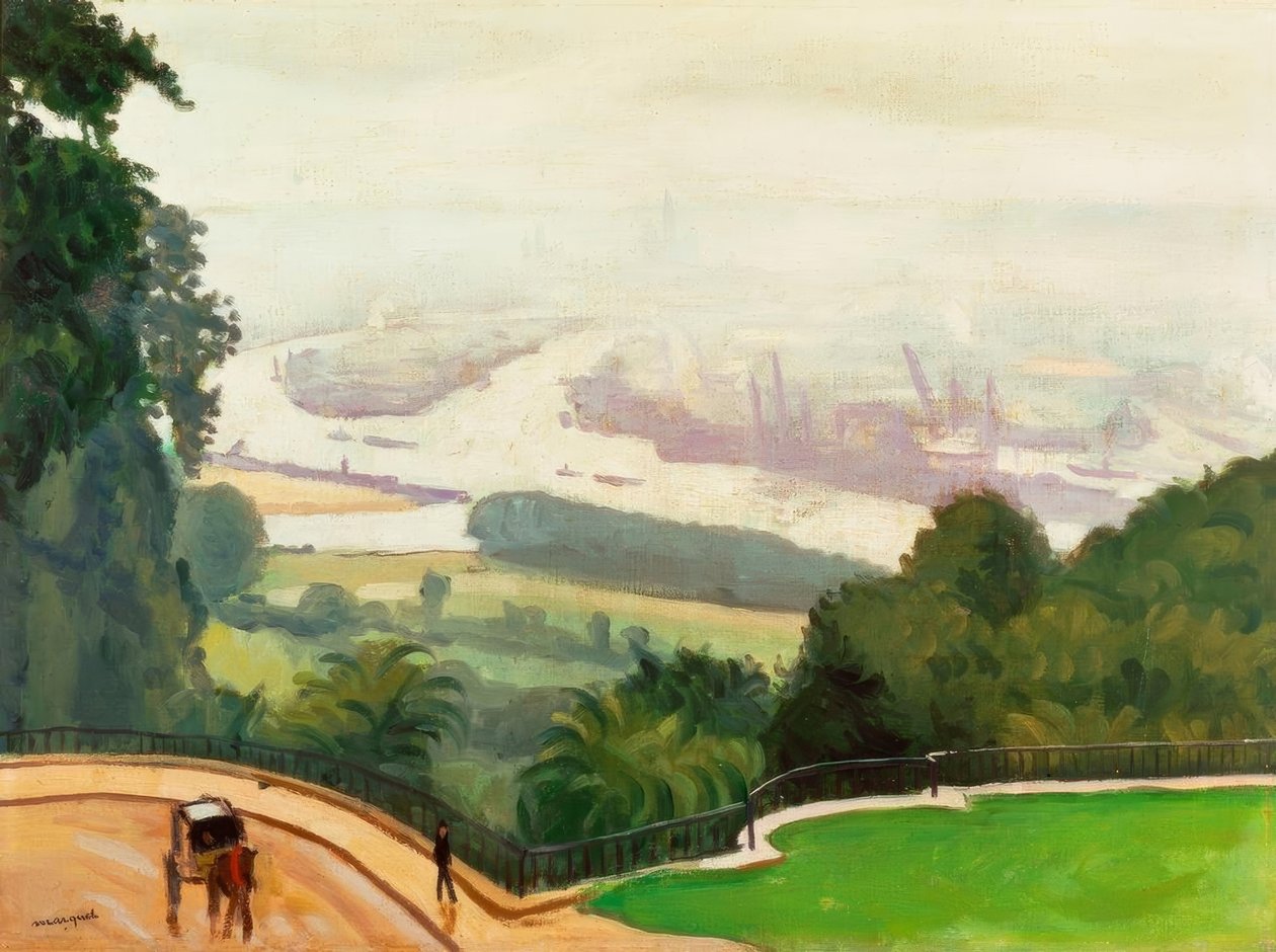 Rouenin satama tekijältä Albert Marquet