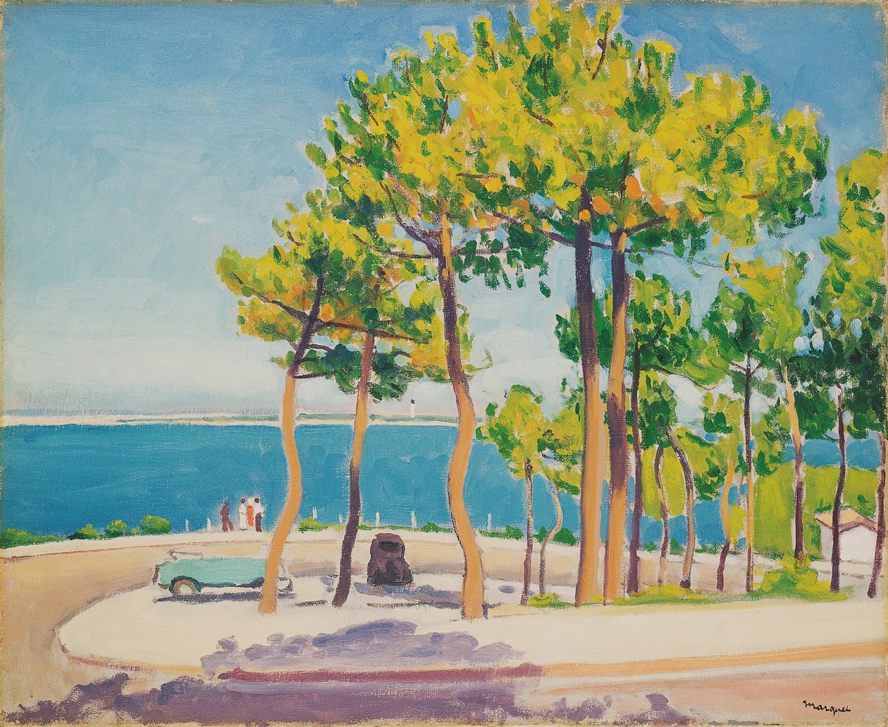 Le Pyla, liikenneympyrä tekijältä Albert Marquet