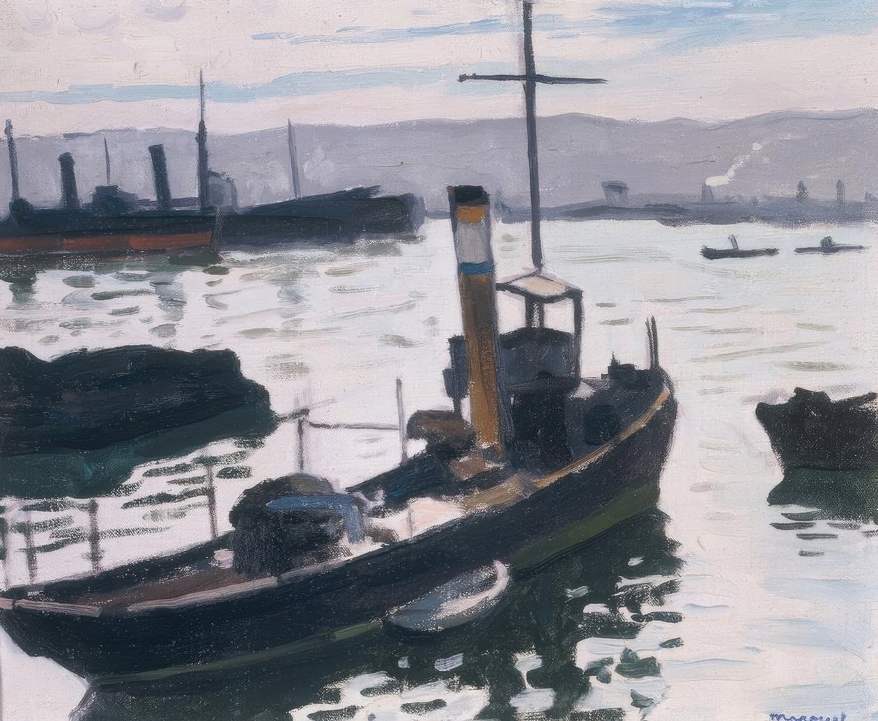 Algerin satama tekijältä Albert Marquet