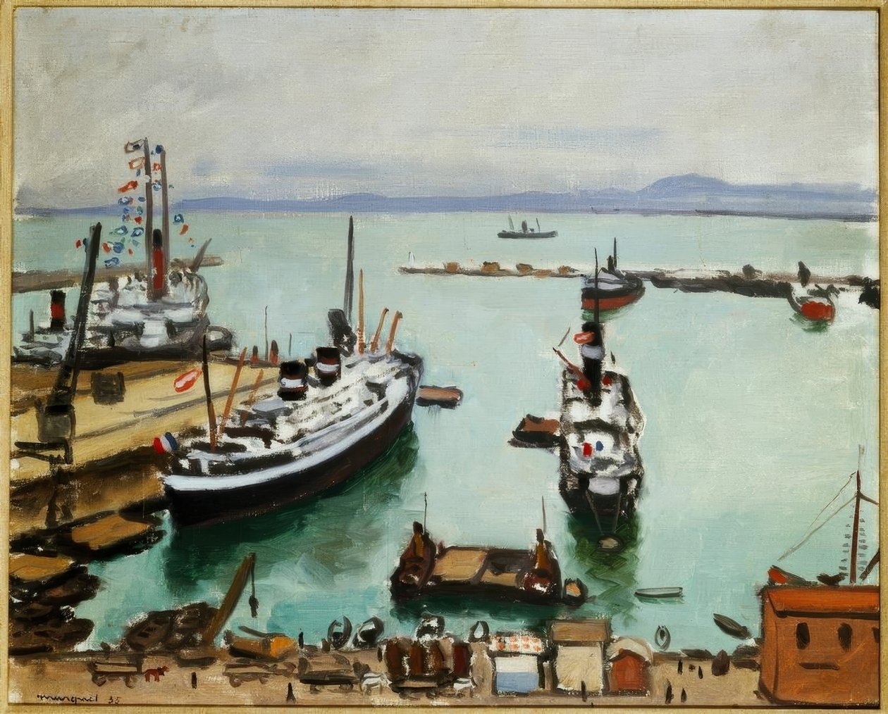 Algerin satama tekijältä Albert Marquet