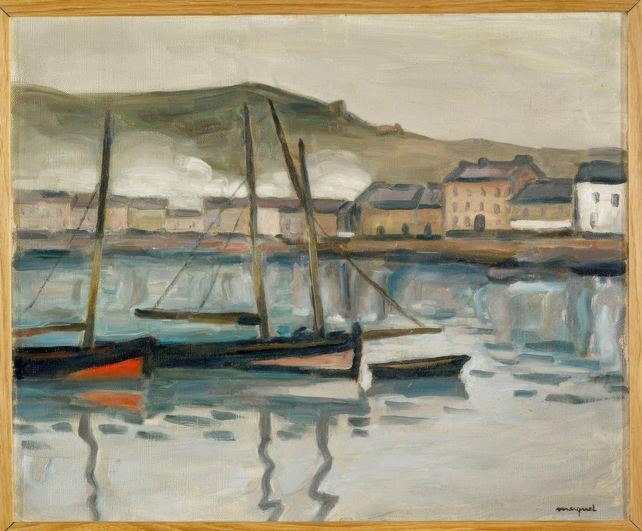Fécampin satama tekijältä Albert Marquet