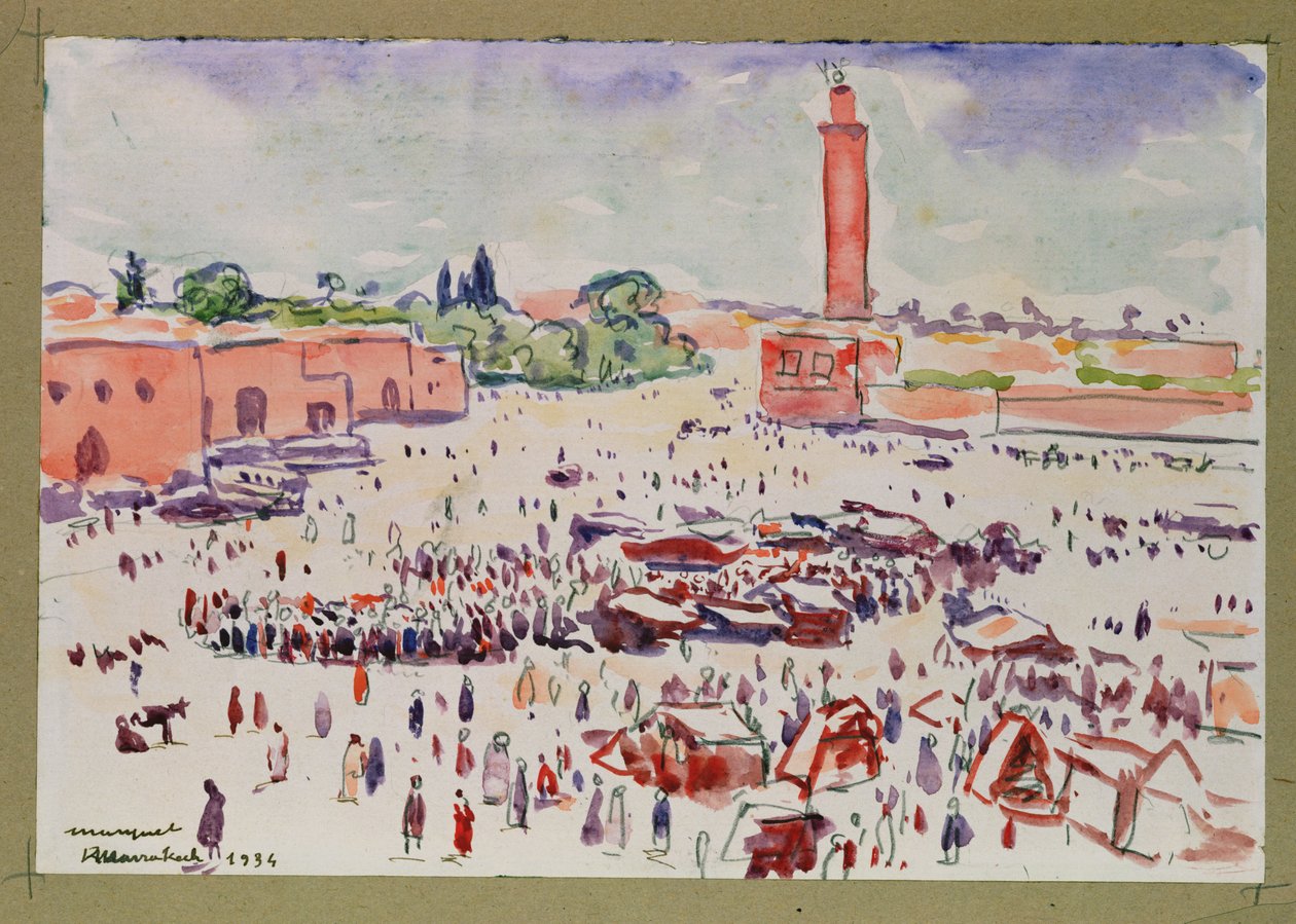 Marrakesh tekijältä Albert Marquet
