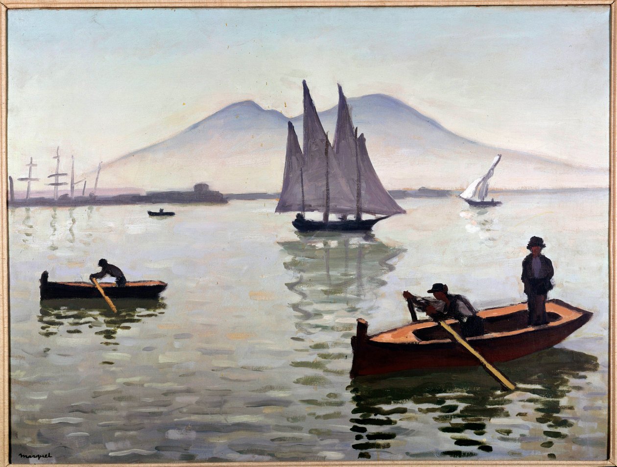 Napoli, purjevene tekijältä Albert Marquet