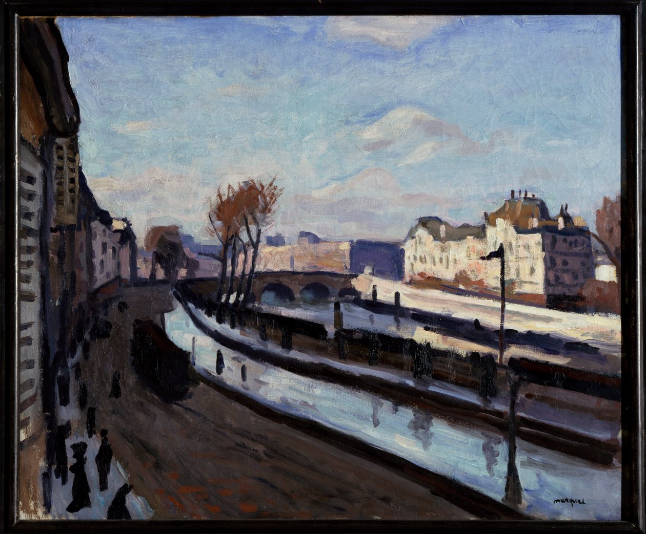 Pariisi, Quai des Grands-Augustins tekijältä Albert Marquet