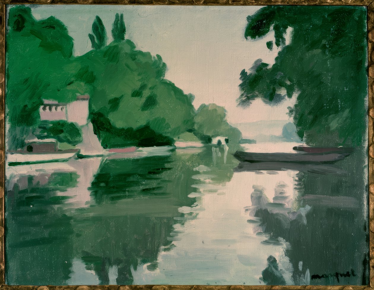 Maisema Chenevièresissä tekijältä Albert Marquet
