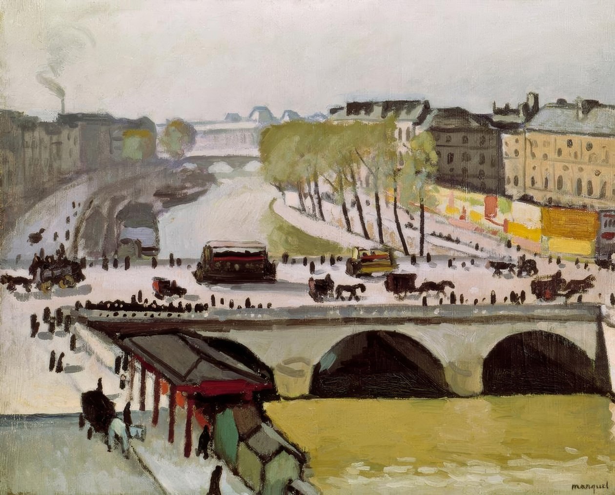 Pont Saint-Michel tekijältä Albert Marquet