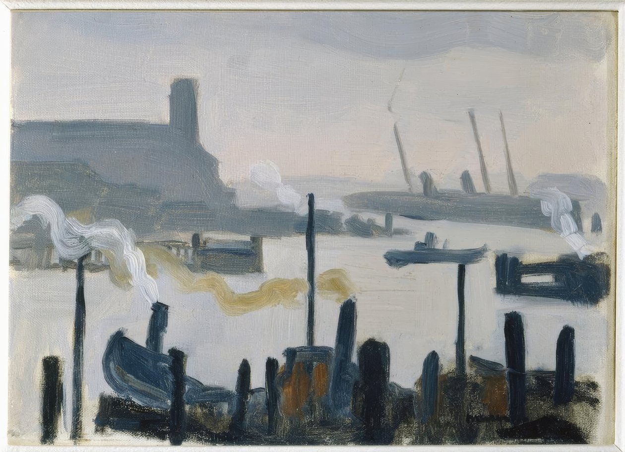 Hampurin satama tekijältä Albert Marquet