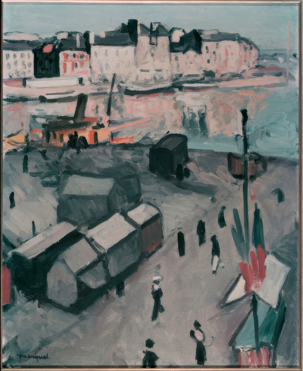 Le Havren satama tekijältä Albert Marquet