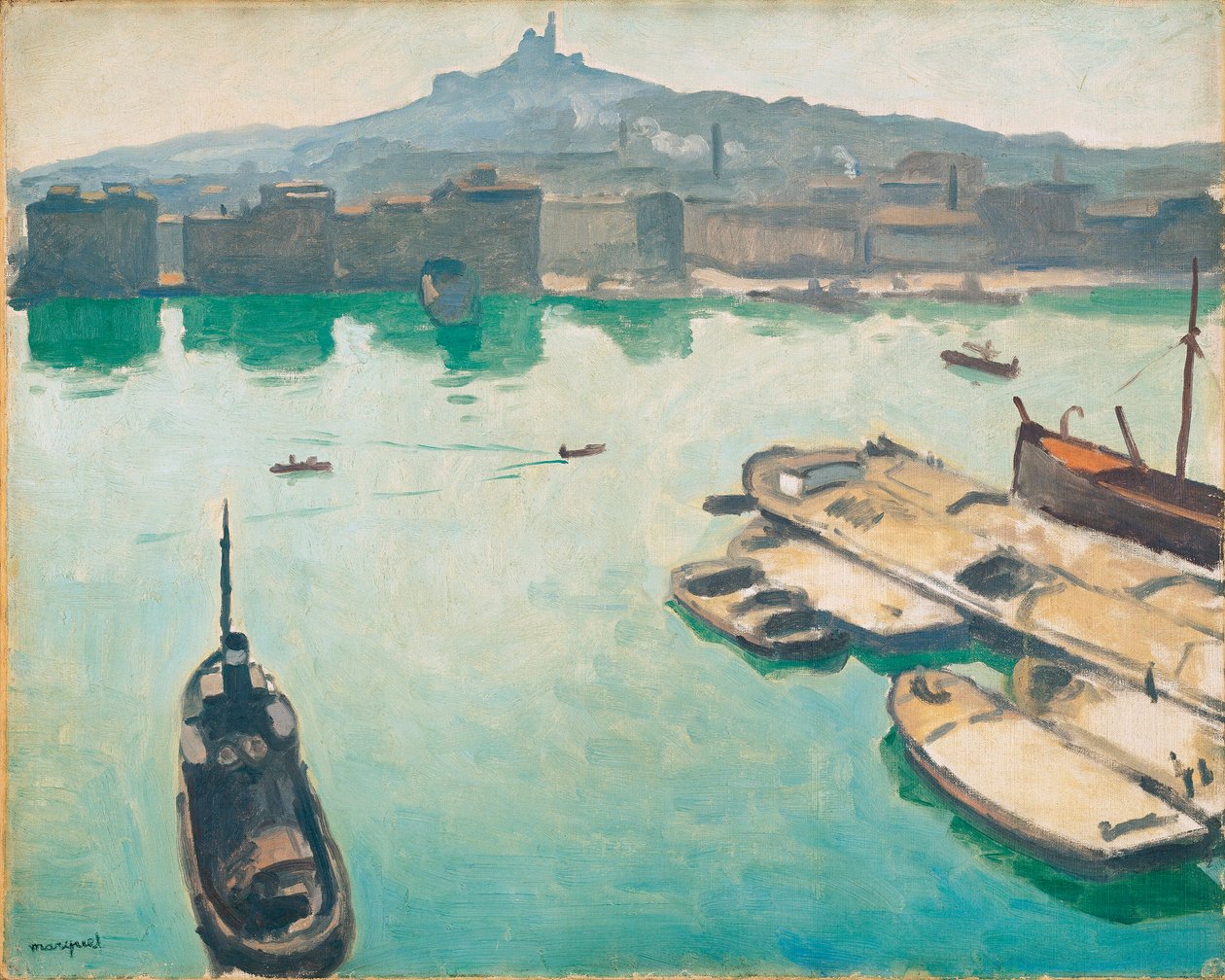 Porto de Marselha Finlandês tekijältä Albert Marquet