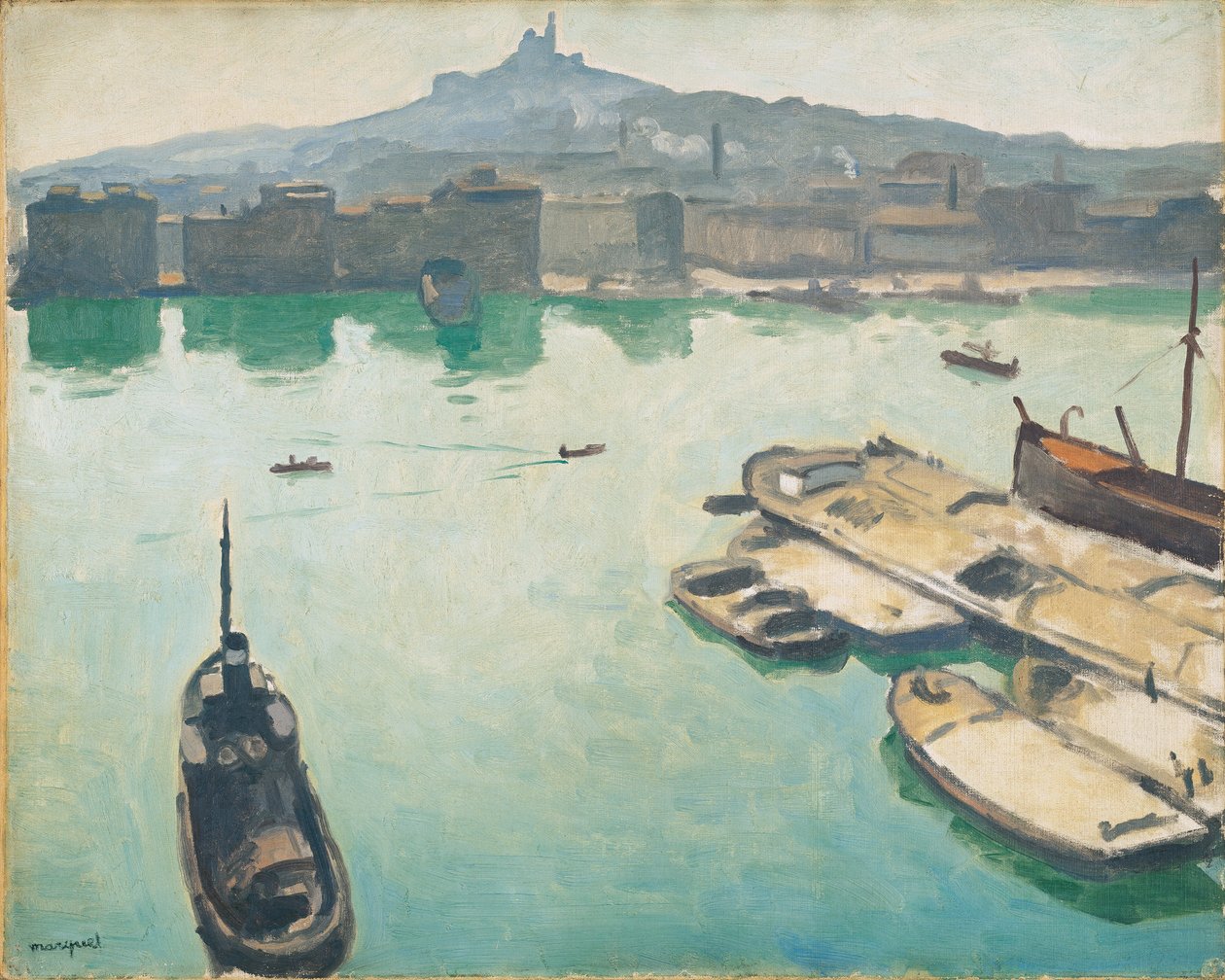 Marseillen satama tekijältä Albert Marquet