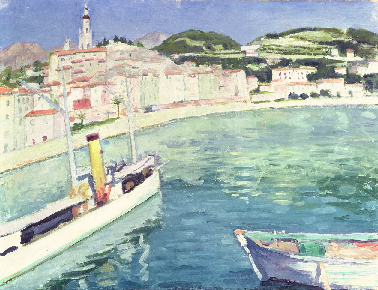 Mentonin satama tekijältä Albert Marquet