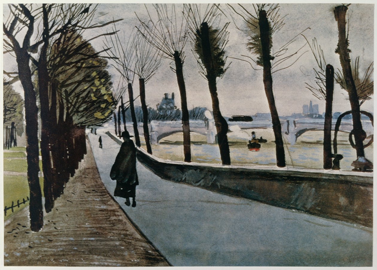 Quai du Louvre, Pariisi tekijältä Albert Marquet