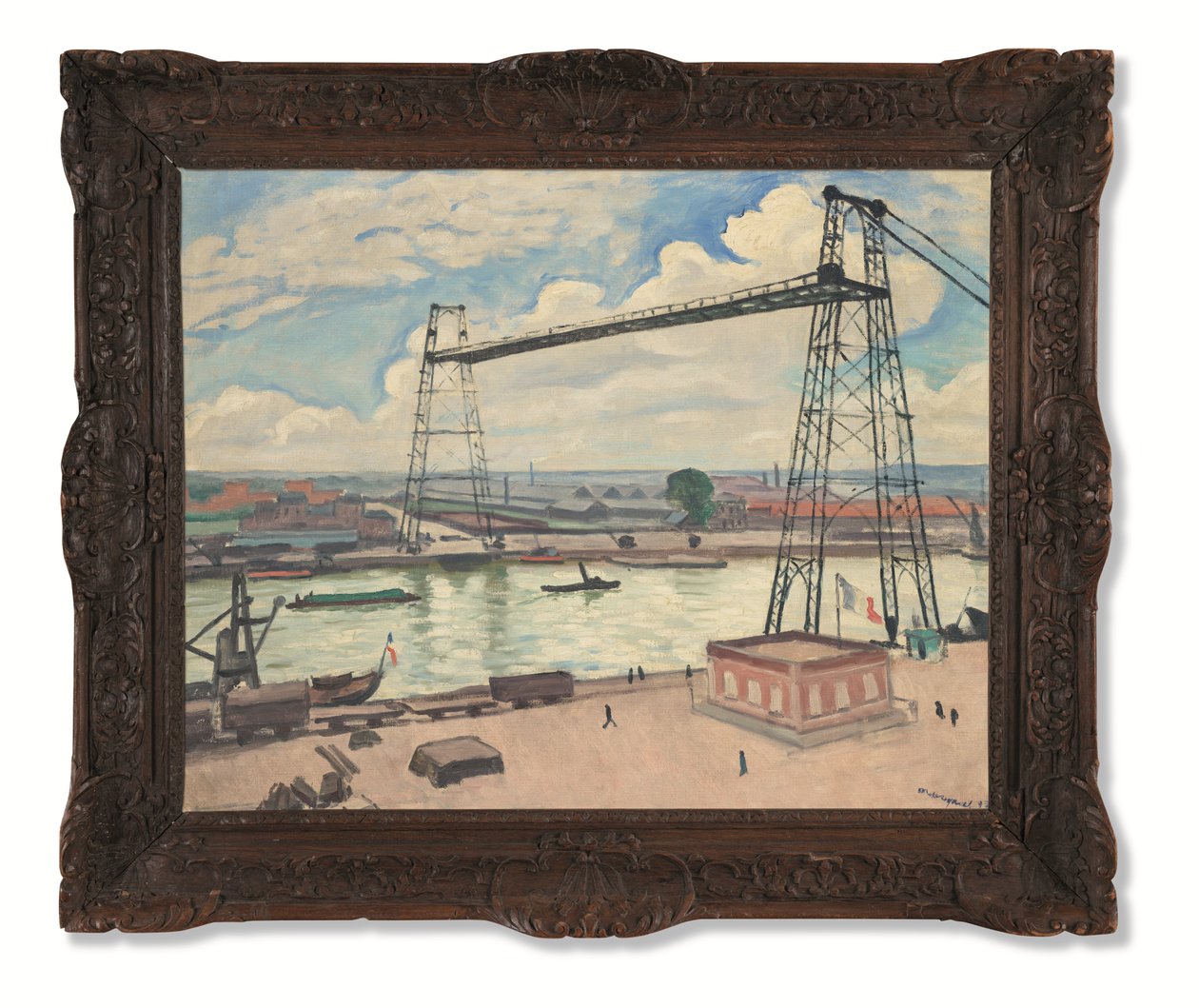 Rouen, kuljetussilta tekijältä Albert Marquet