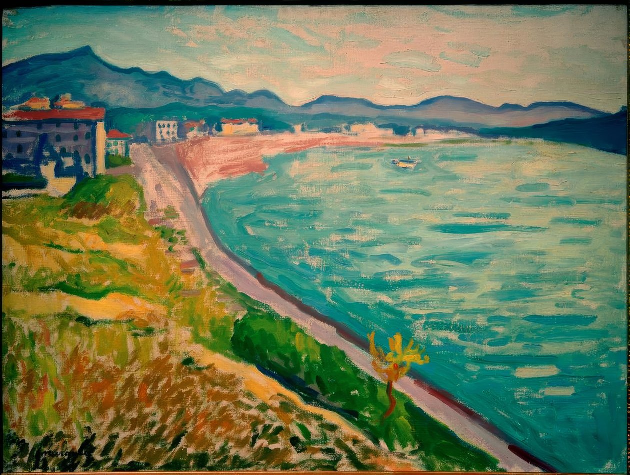 Saint-Jean-de-Luz tekijältä Albert Marquet