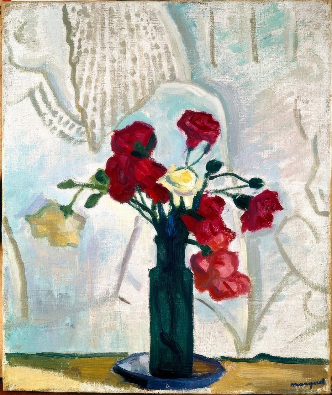 Stilleben mit Nelken tekijältä Albert Marquet