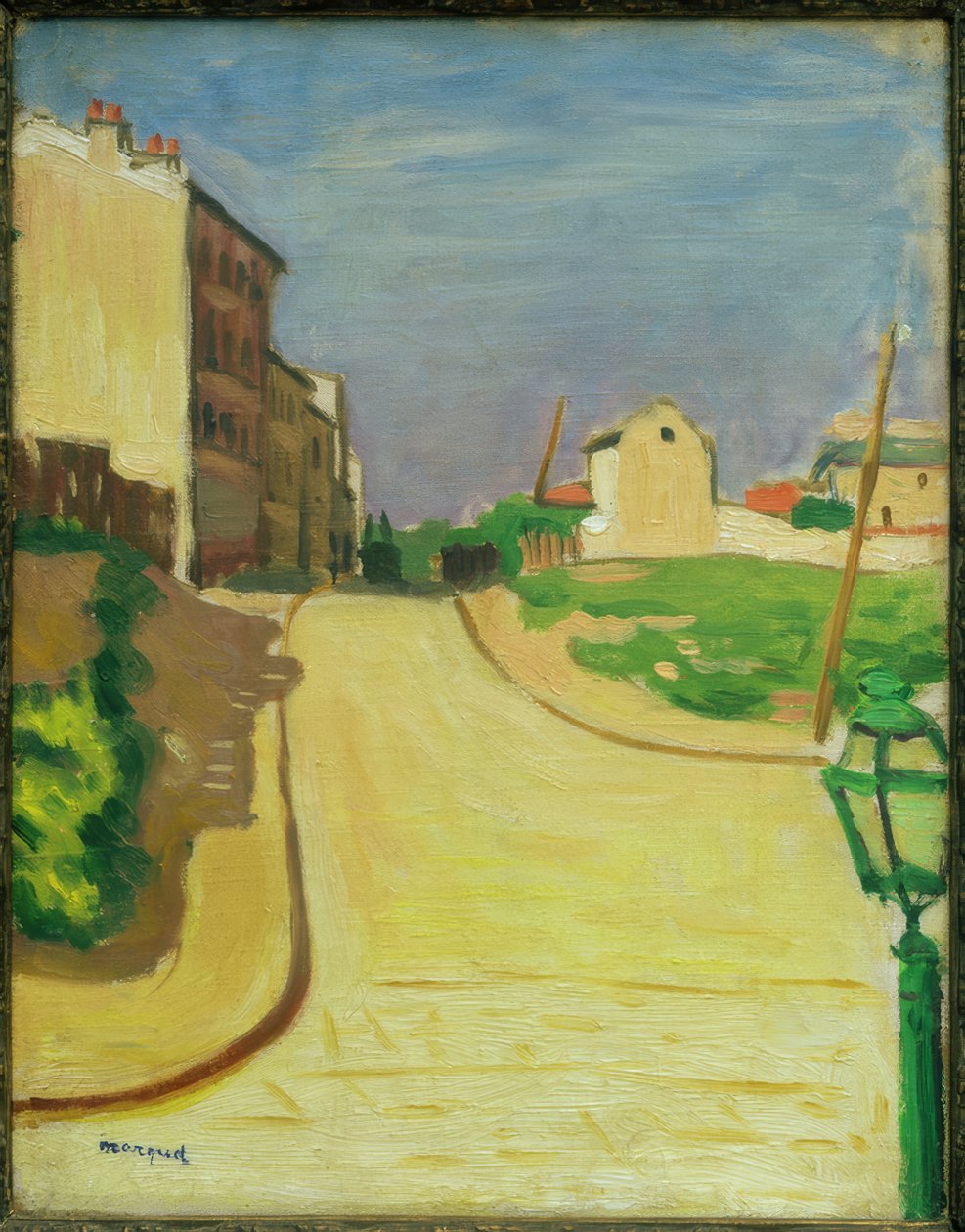 Katu vihreällä lyhtyllä tekijältä Albert Marquet