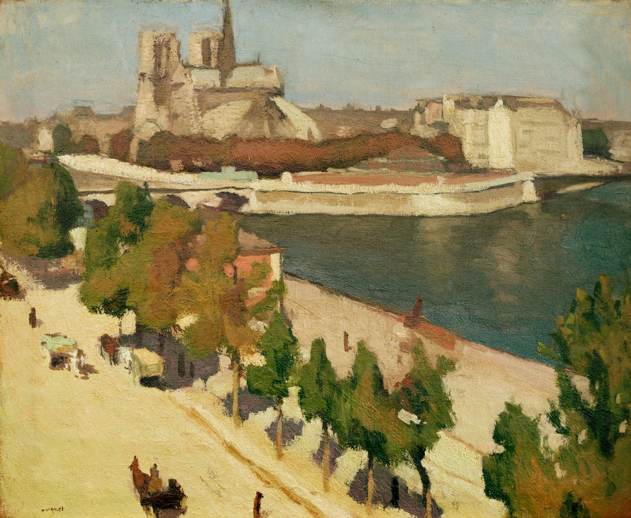 Notre-Damen apsi, Pariisi tekijältä Albert Marquet