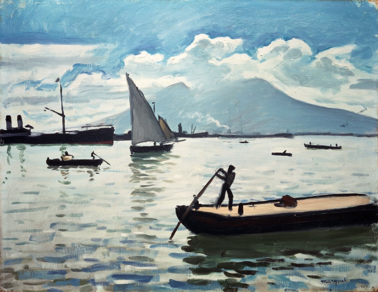 Napolinlahti, 1909. tekijältä Albert Marquet