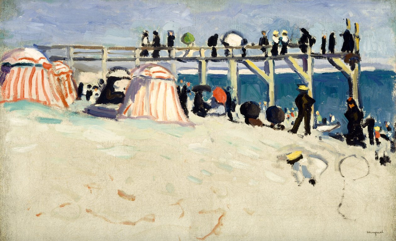 Boardwalk Sainte-Adressessa tekijältä Albert Marquet