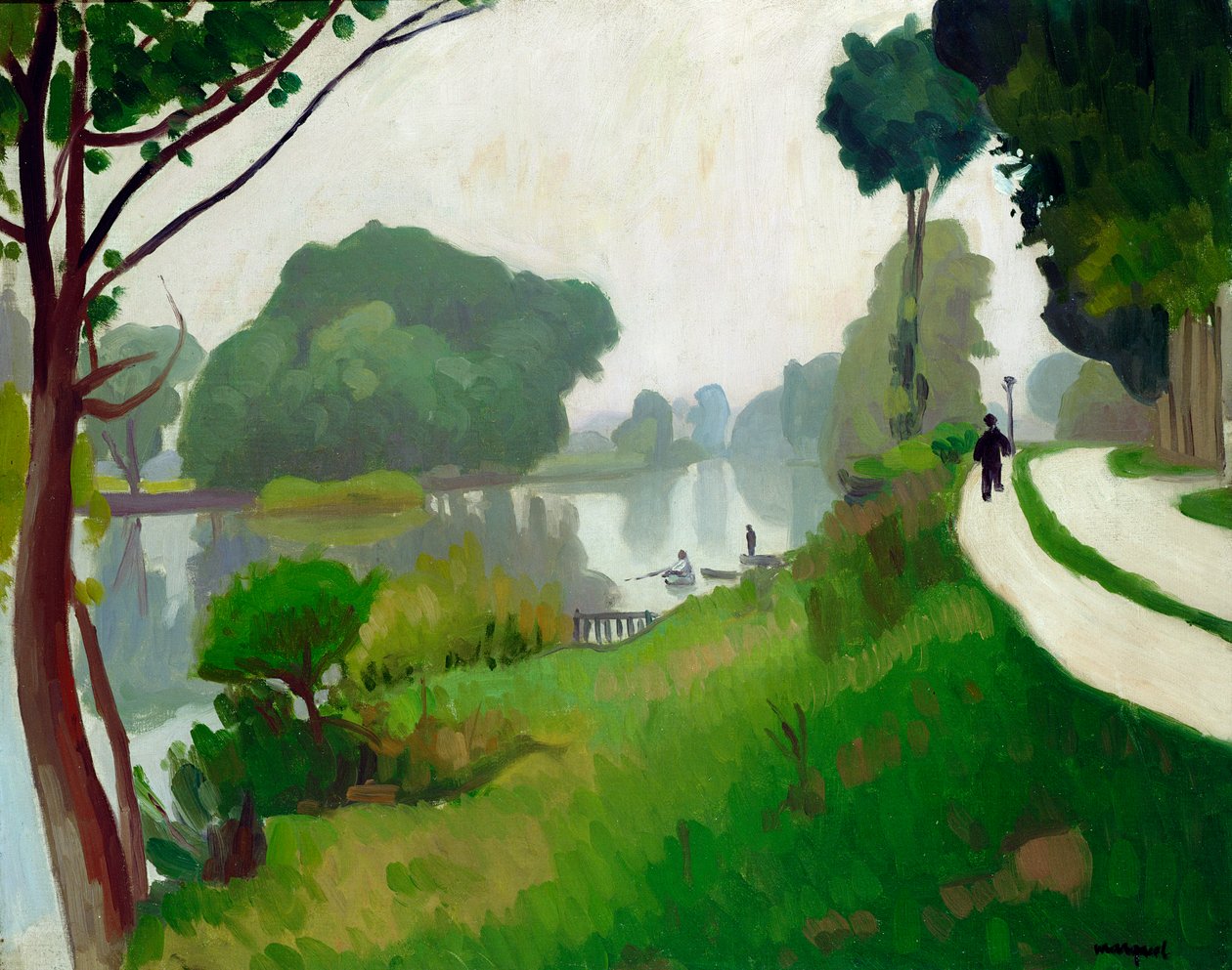 Marne Varenne-Saint-Hilairessa tekijältä Albert Marquet