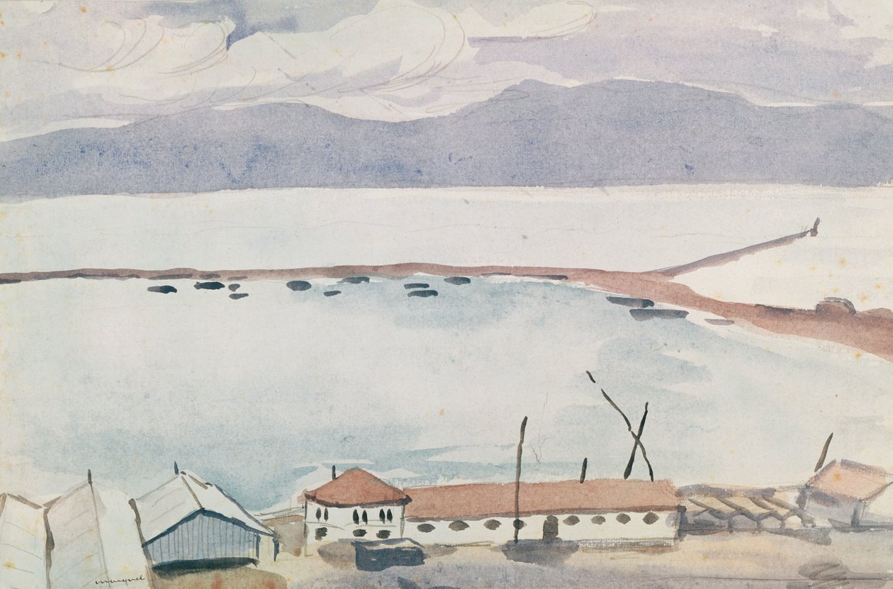Bougien satama, Algeria tekijältä Albert Marquet