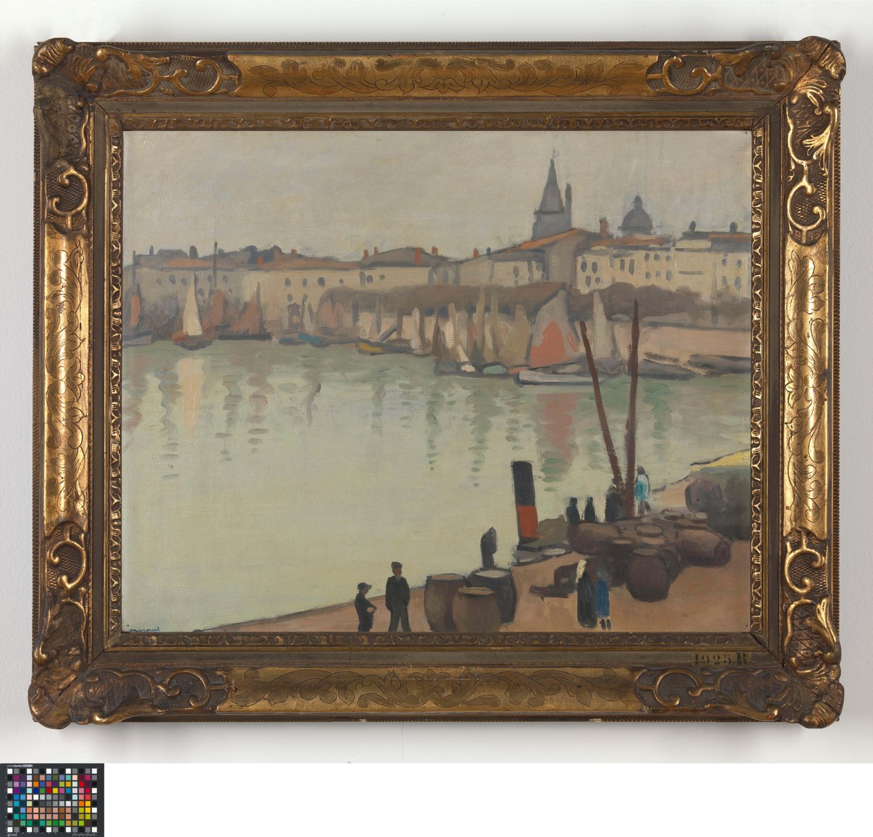 La Rochellen satama tekijältä Albert Marquet