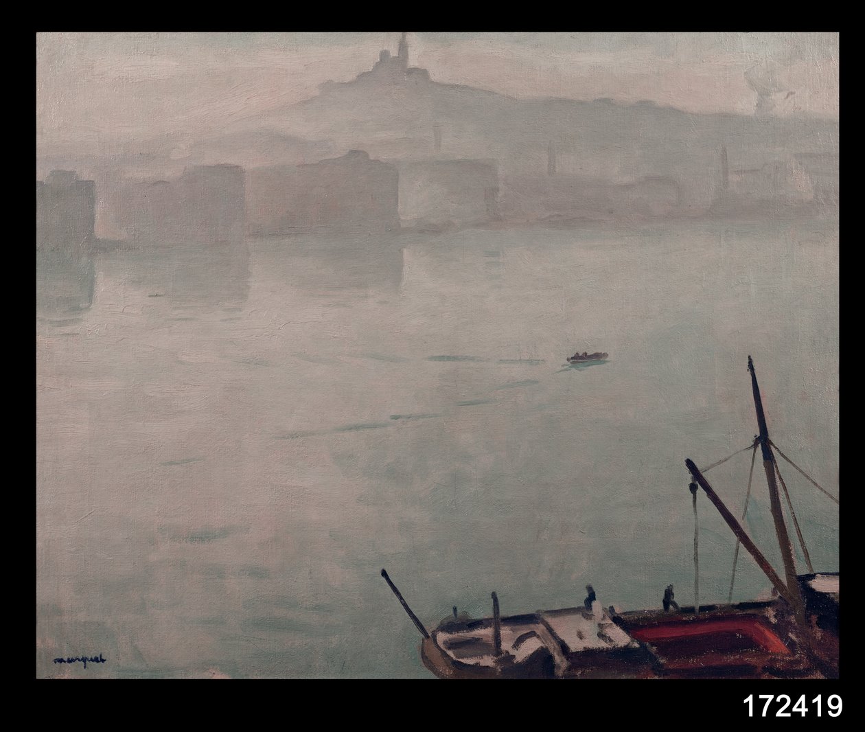 Marseillen satama tekijältä Albert Marquet