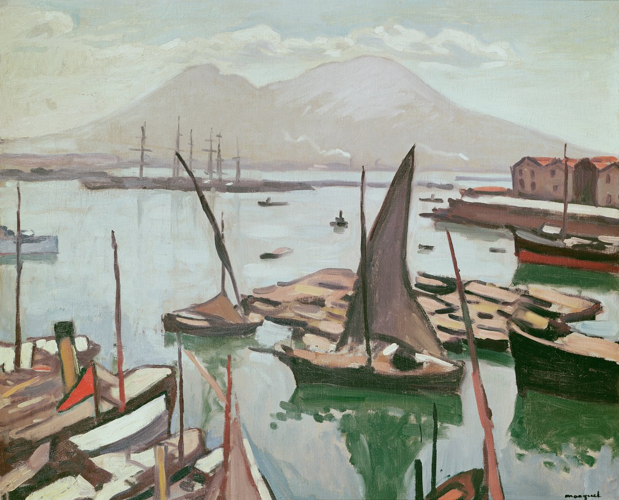 Napolin satama tekijältä Albert Marquet