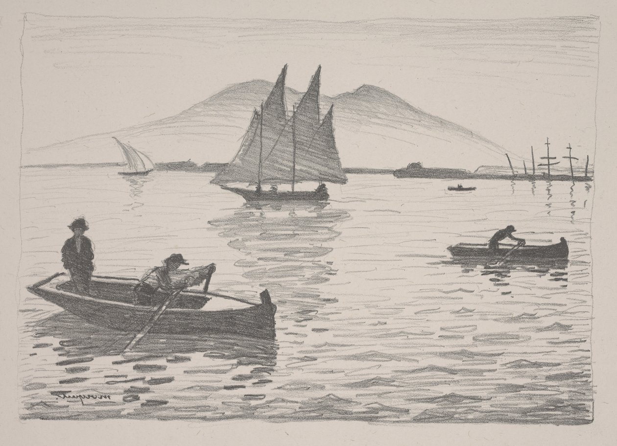 Napolin satama tekijältä Albert Marquet