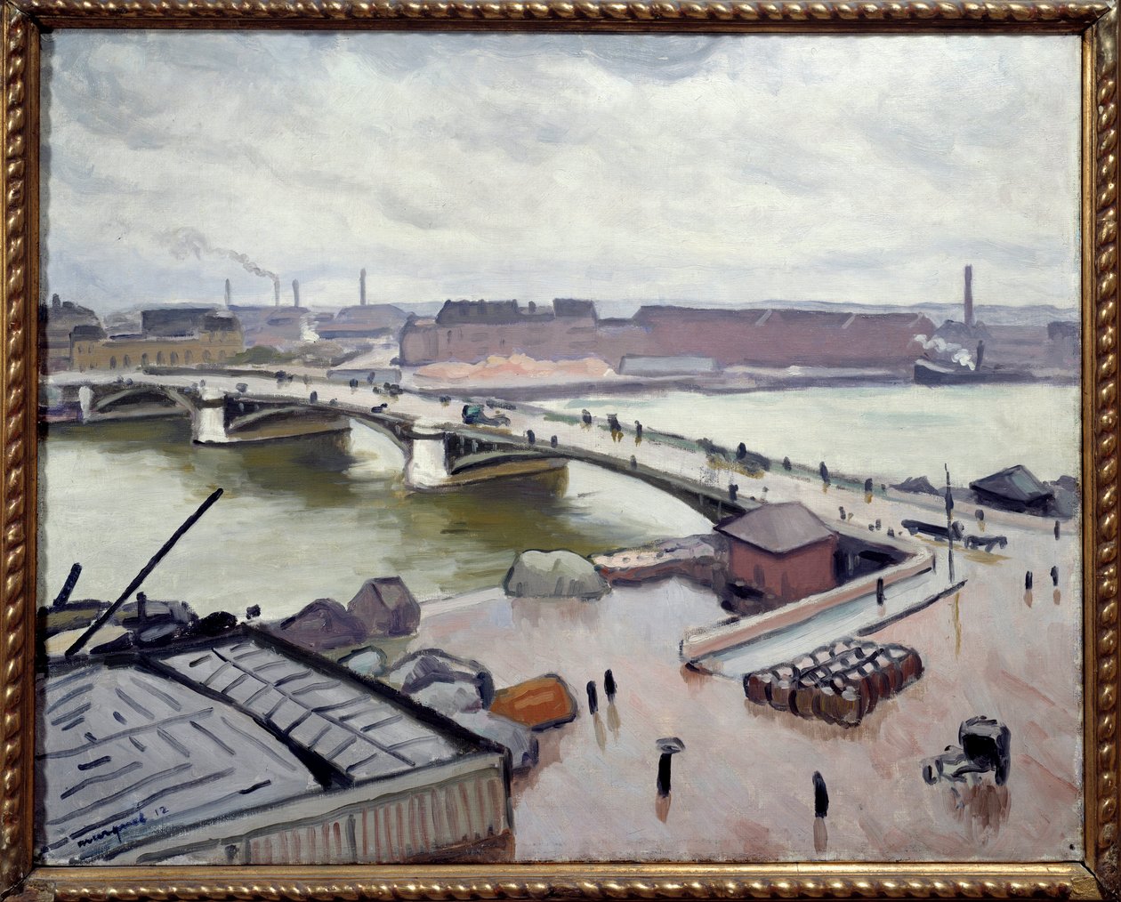 Rouenin satama tekijältä Albert Marquet