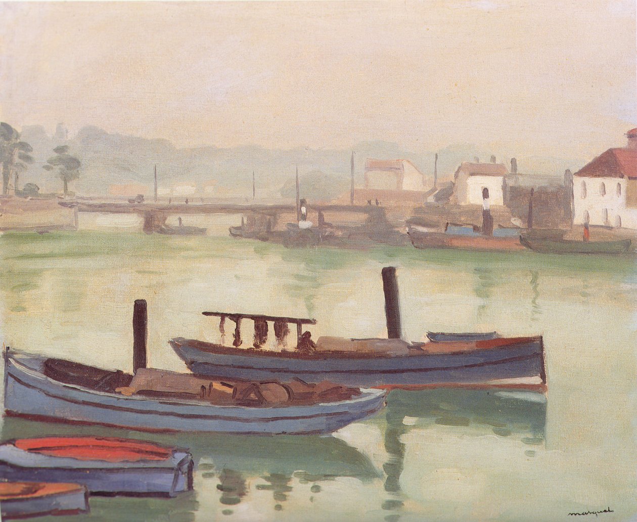 Saint-Jean de Luzin satama tekijältä Albert Marquet
