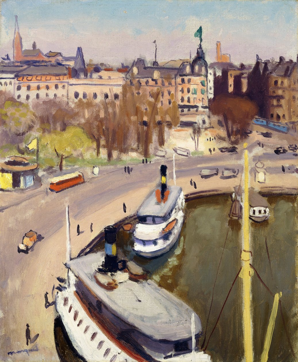 Tukholman satama tekijältä Albert Marquet