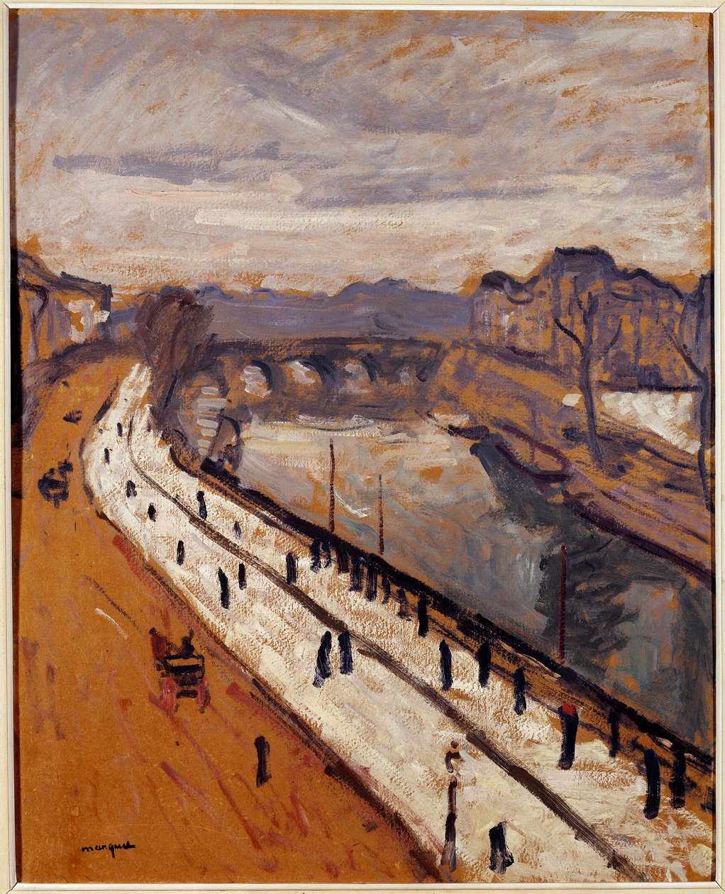 Quai des Grands Augustins Pariisissa tekijältä Albert Marquet