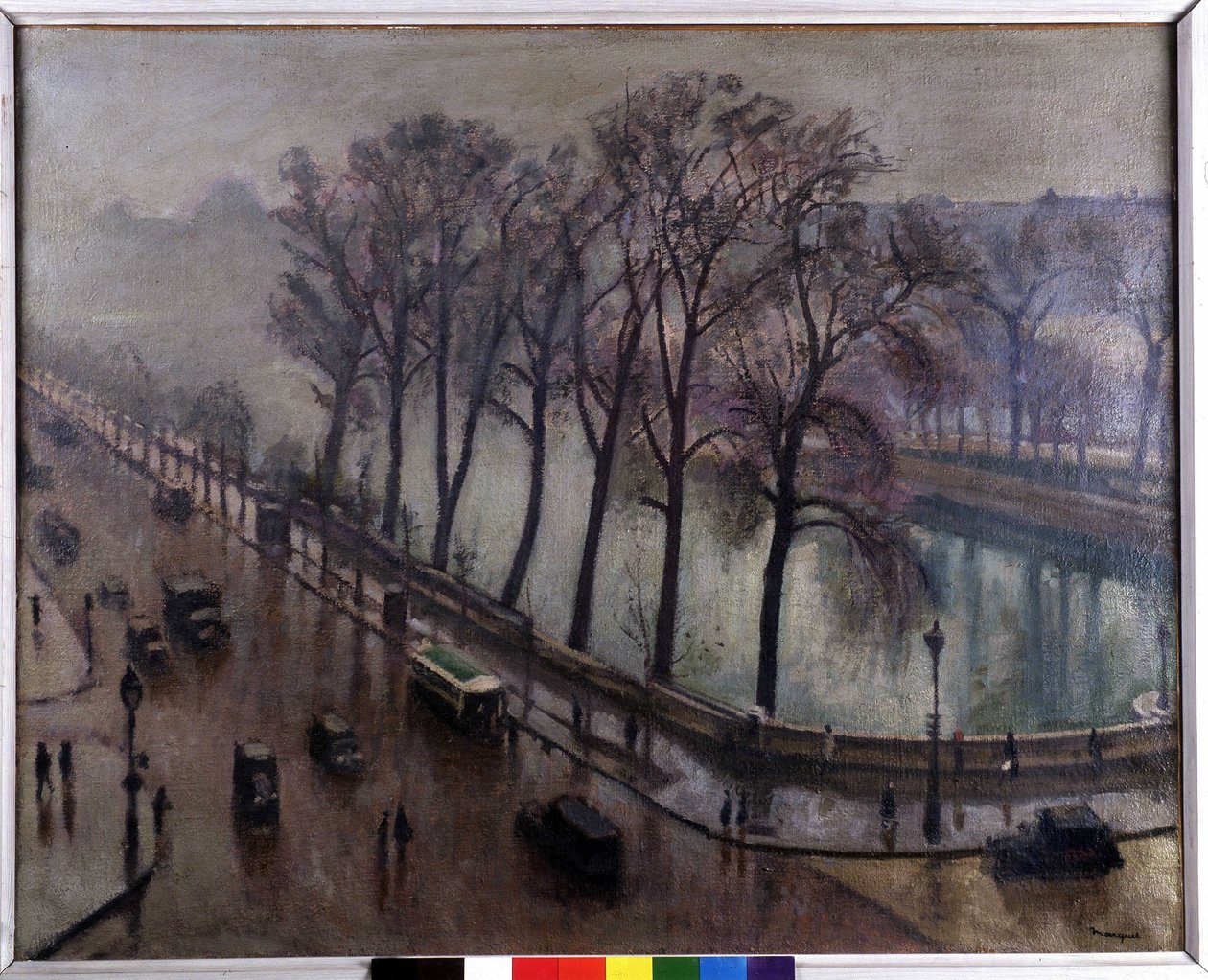 The Quay Conti syksyllä (öljy kankaalle) tekijältä Albert Marquet