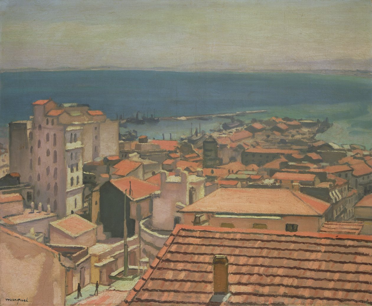 Punaiset katot (öljy kankaalle) tekijältä Albert Marquet