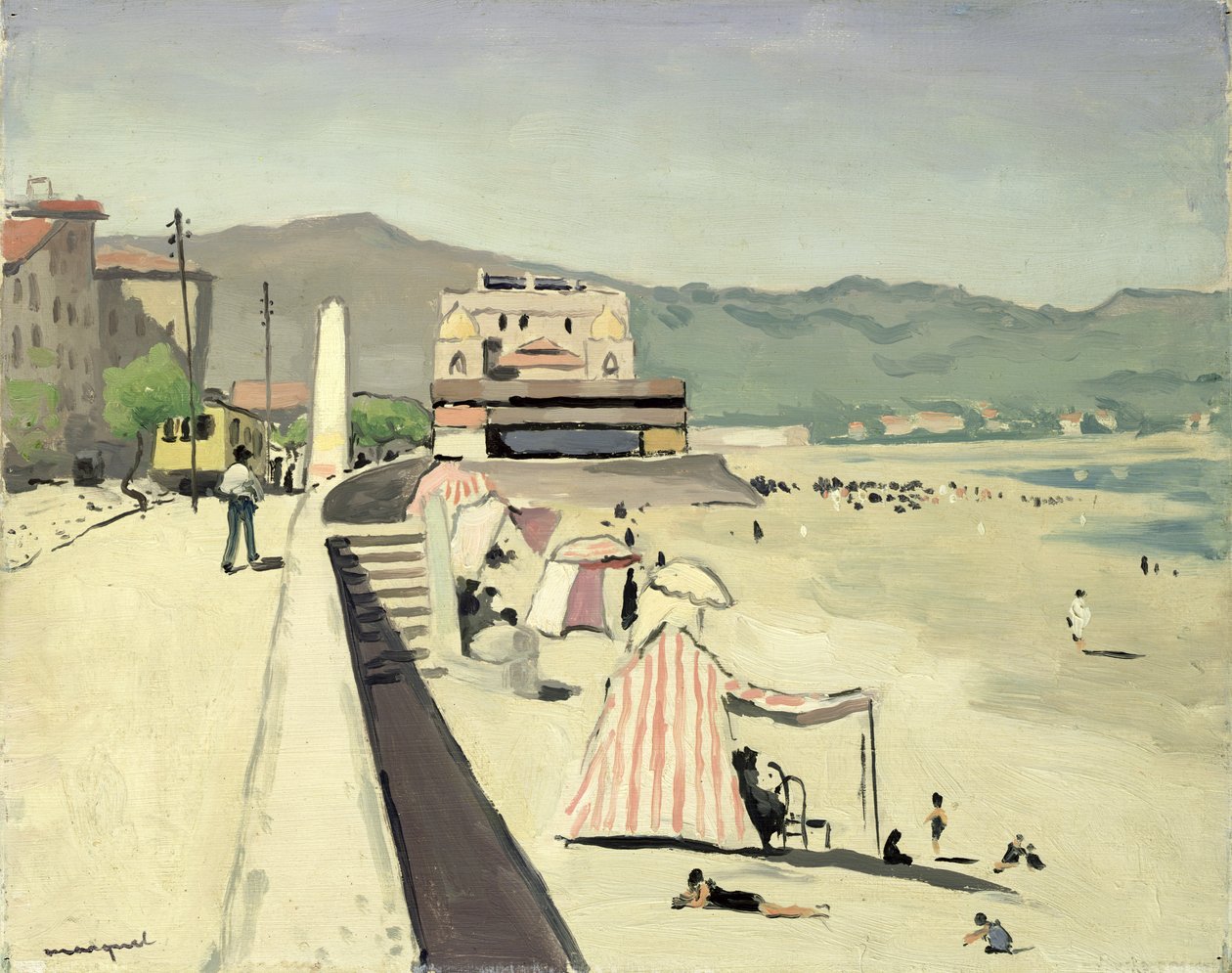 Olonnen hiekka (öljy paneelille) tekijältä Albert Marquet