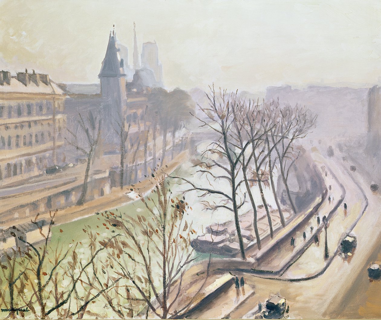 Seine Pariisissa (öljy kankaalle) tekijältä Albert Marquet
