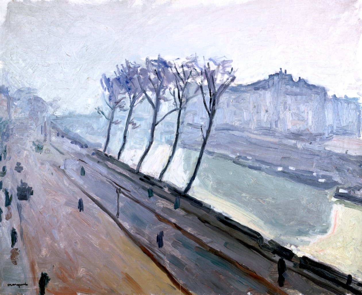 Seine Pariisissa, 1900-luvun alku tekijältä Albert Marquet