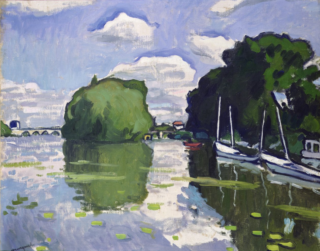 Seine Poissyssa tekijältä Albert Marquet