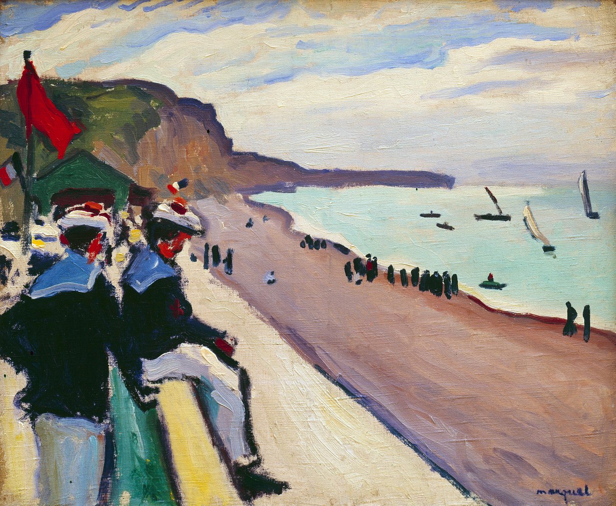 Fecampin ranta tekijältä Albert Marquet