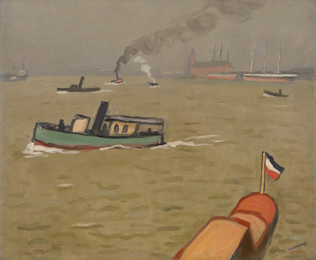 Vedetta Hampurissa tekijältä Albert Marquet