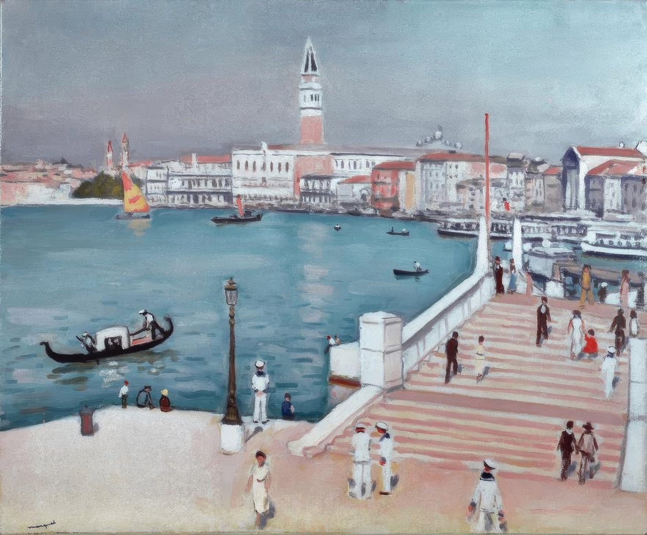 Venedig, Bacino S.Marco / Gem. v. A. Marquet tekijältä Albert Marquet