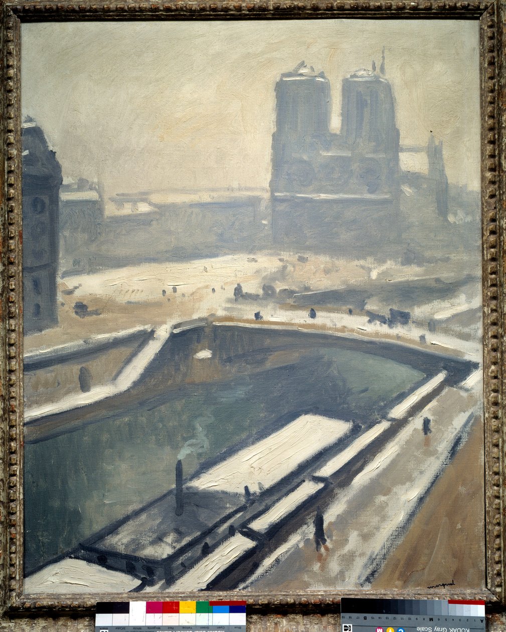 Näkymä Cathedrale Notre Dame de Parisille tekijältä Albert Marquet